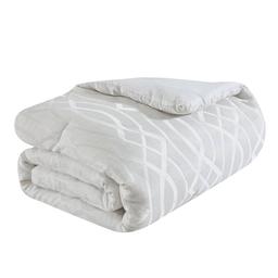 Tahari Home Trellia 5pc. Grey Trellis Jacquard Comforter Set
