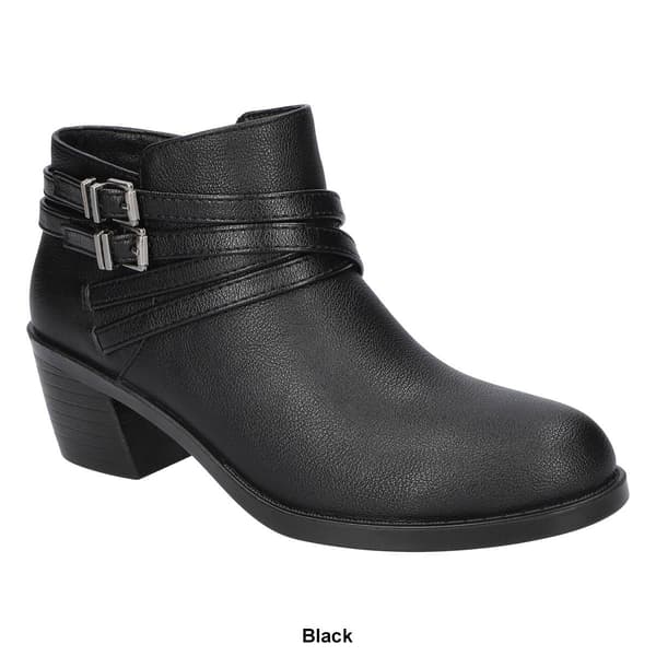 Womens Easy Street Kory Block Heel Booties