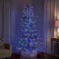 Northlight Real Touch(tm) 6ft. Pre-Lit Flocked Pine Christmas Tree - image 1