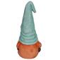 Alpine Turquoise Hat Gnome Reading Book Statue - image 5