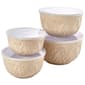 Homestead 4pc. Floral Embossed Bowl Set w/ Lids - image 1