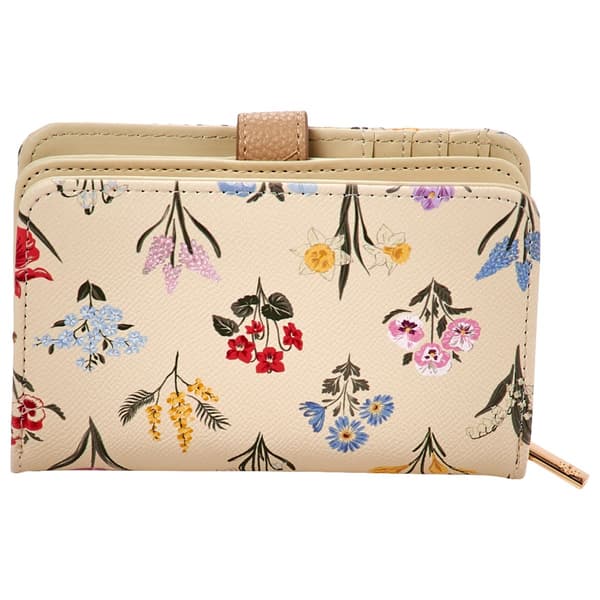 Womens Nanette Lepore Brady Zip Back Wallet - Boho Garden