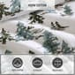 Eddie Bauer Snowy Pine Trees Cotton Flannel Sheet Set - image 5
