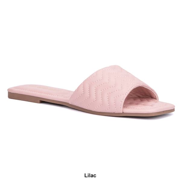 Womens Olivia Miller Sundae Slide Sandals