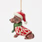 Jim Shore Christmas Dog Dachshund Christmas Ornament - image 3