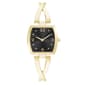 Womens Shiny Gold Tone Metal Analog Watch - 14929G-07-G27 - image 1