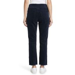 Petite Multiples Mid Rise Corduroy Ankle Fray Hem Jeans