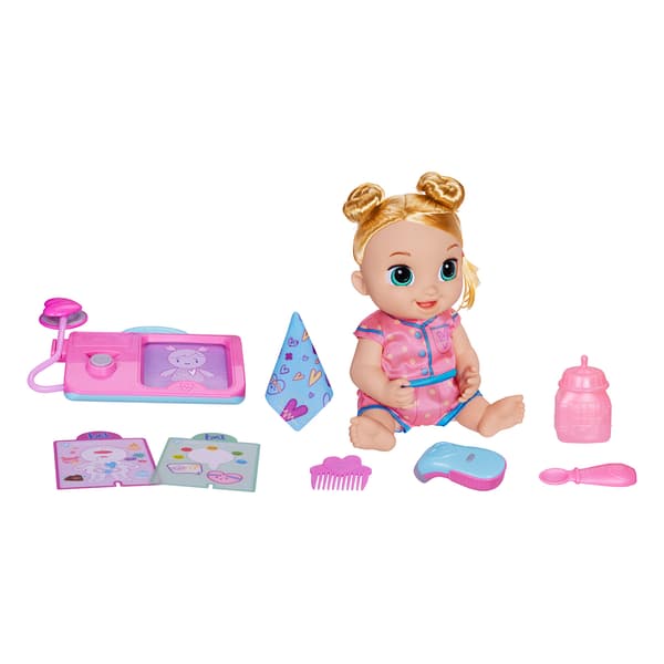 Hasbro Baby Alive Lulu Achoo Doll with Blonde Hair - image 