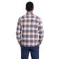 Mens Jackson Hole Flannel Shirt - Light Blue/Tan - image 2