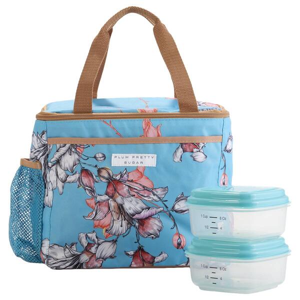 Fit & Fresh Charleston Lunch Kit w/ 2 Containers - image 