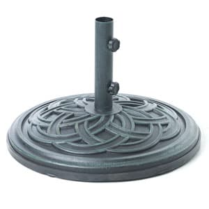 18in. Cast Resin Umbrella Base - image 