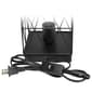 Simple Designs Geometric Square Metal Table Lamp w/Retro Shade - image 2