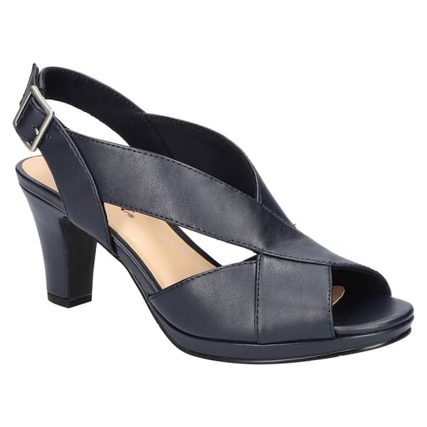 Womens Easy Street Christy Peep Toe Heels