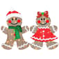 National Tree 35in. Pre-Lit Gingerbread Cookie Couple - image 1