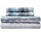 Sweet Home Collection 4pc. Summerset Microfiber Sheet Set - image 3