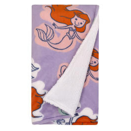 Disney Ariel Sherpa Baby Blanket
