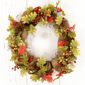 Northlight 18in. Berries & Pinecones Fall Harvest Twig Wreath - image 3
