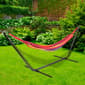 Northlight Seasonal Wide Striped Woven Single Brazilian Hammock - image 2