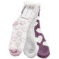 Womens Cuddl Duds(R) 3Pk Heart Cozies Socks - image 1