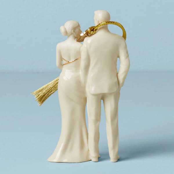 Lenox&#174; 2025 Bride & Groom Ornament