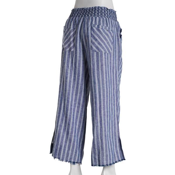 Womens Architect&#174; Fringe Hem Linen Capri Pants