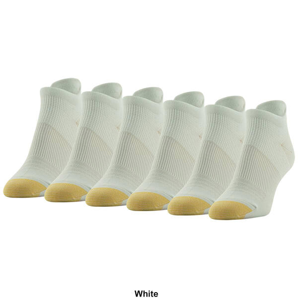 Womens Gold Toe 6pk. Eco Cool Tab No Show Socks
