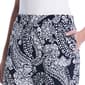 Petite Rafaella® Crochet Trim Paisley Wide Leg Pants - image 3