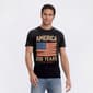Mens Home of the Brave Tattered Flag Graphic Tee - image 1