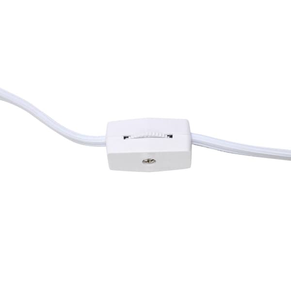 Simple Designs 11in. Modern Ceramic Texture Table Lamp