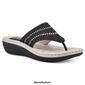 Womens Cliffs by White Mountain Comate Wedge Sandals - image 7