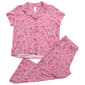 Petite Jessica Simpson® Bandana Flower Capri Pajama Set - image 1