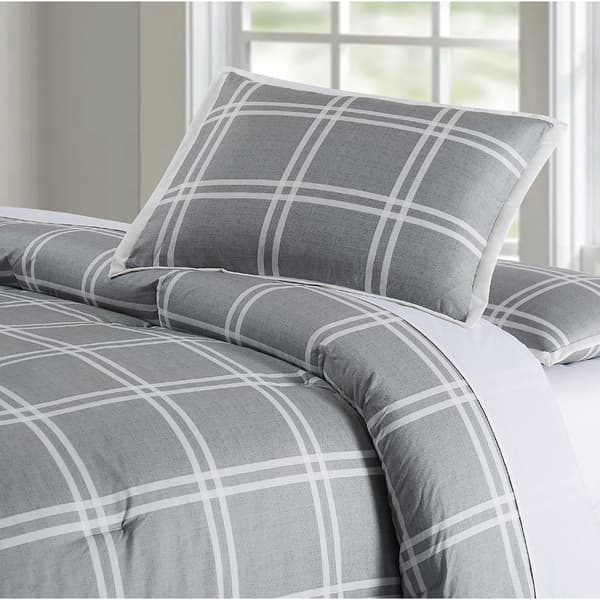 Truly Soft Leon Plaid Comforter Set