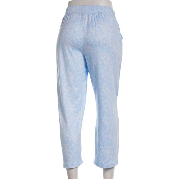 Womens René Rofé® Paisley Capri Pajama Pants