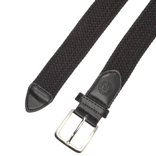 Mens Caribbean Joe Fabric Stretch Belt - image 