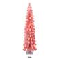 Puleo International 4ft. Incandescent Flocked Alpine Pencil Tree - image 5
