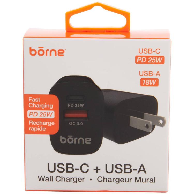 Borne 26 Watt PD Fast Wall Charger