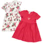 Girls (4-6x) Emma & Elsa 2pk. Bow/Floral Dresses - image 1