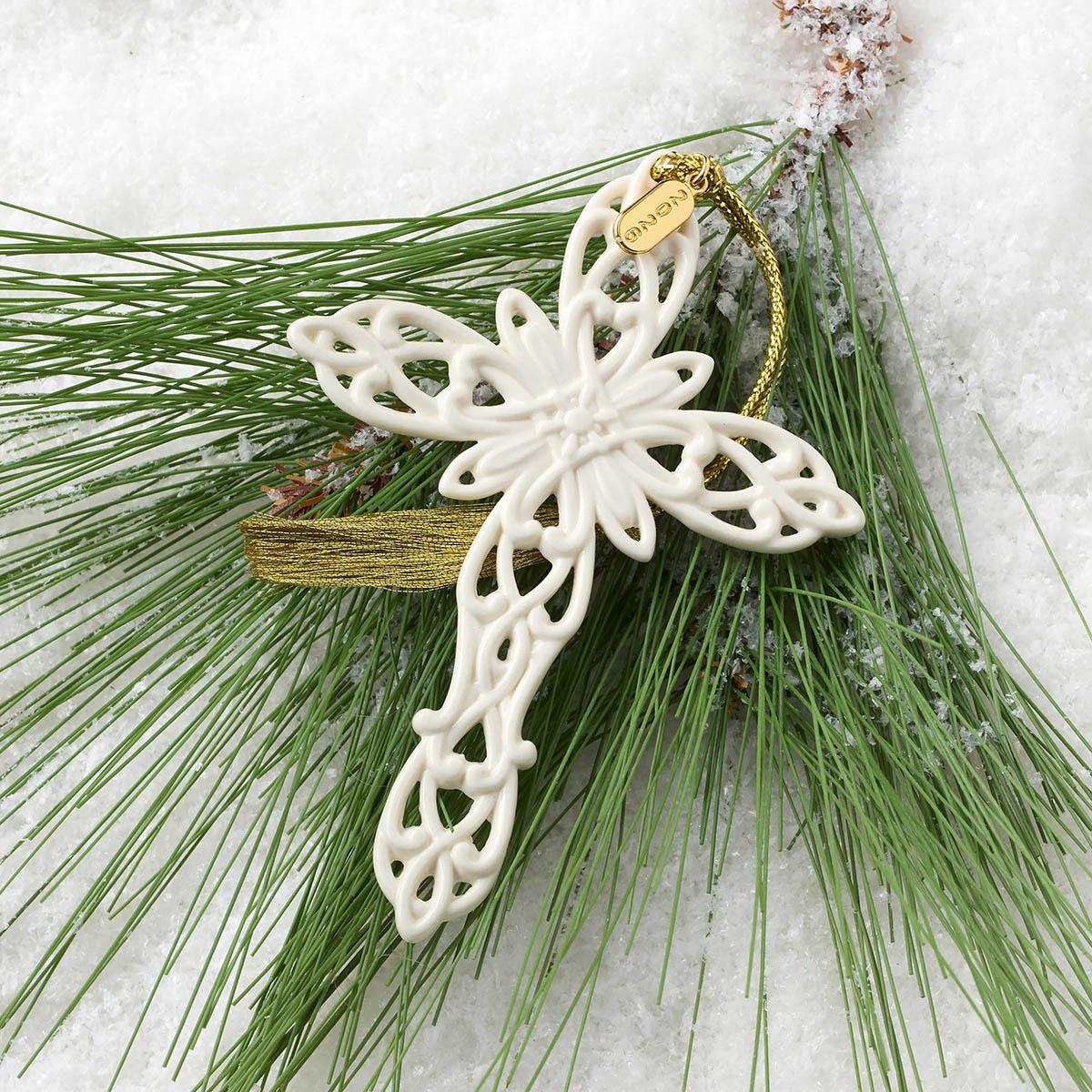 Lenox(R) 2026 Snow Fantasies Cross Porcelain