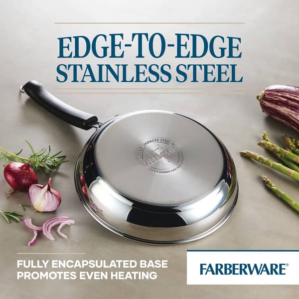 Farberware&#174; Brilliance Stainless Steel 10in. Frying Pan