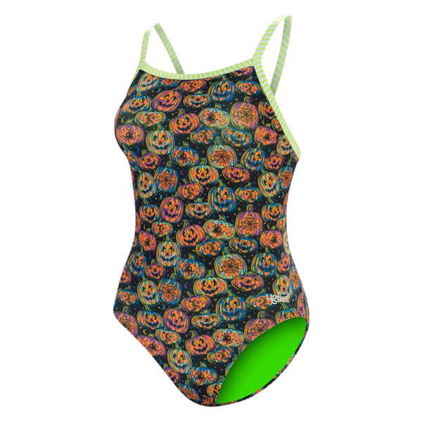 Juniors Dolfin® Uglies Gourd Vibes V-Back One Piece Swimsuit