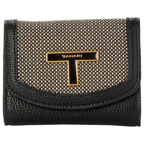 Womens Tahari Zane Woven Wallet - image 