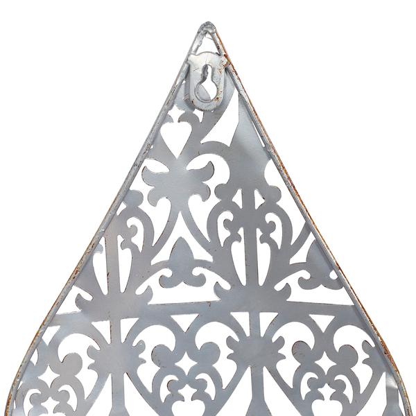 9th & Pike® Fleur De Lis Pierced Wall Décor