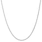 Unisex Gold Classics&#40;tm&#41; 1.25mm. 14k White Gold Spiga 14in. Necklace - image 1