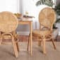 bali & pari Carita Modern Bohemian Natural Rattan Dining Chair - image 7