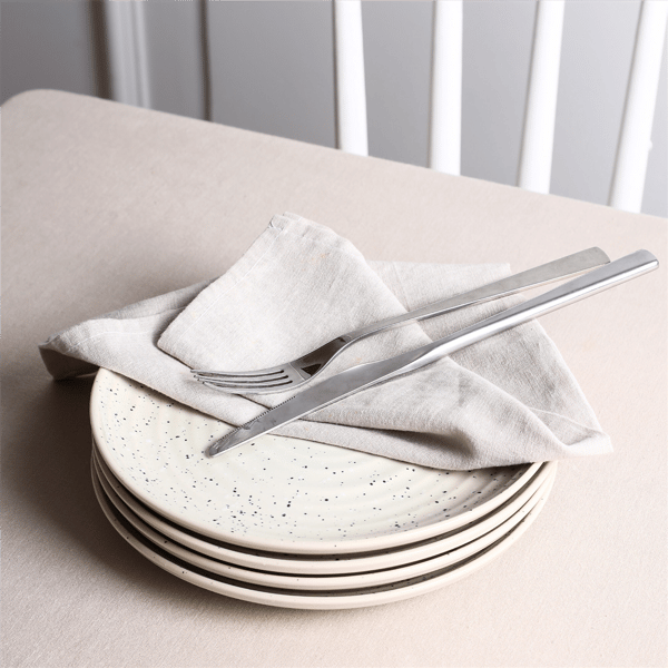 Stone Lain Dua 4pc. Stoneware Dinner Plate Set