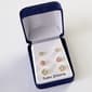 Pink & Clear Cubic Zirconia 3pc. Earrings Set - image 1