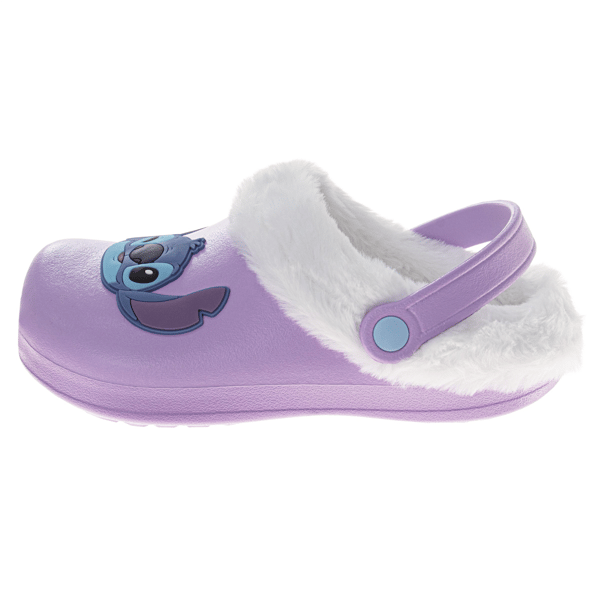 Little Girls Disney™ Lilo & Stitch Fuzzy Fleece Lined Clogs