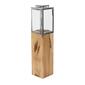 9th & Pike&#174; Light Brown Mango Wood Contemporary Candle Holder - image 4
