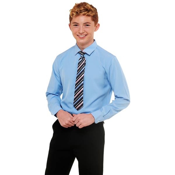 Boys &#40;8-20&#41; Bill Blass Dress Shirt & Tie Set - Della Robbia Blue - image 