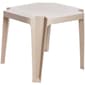 Grosfillex Miami Square Low Table - Taupe - image 1